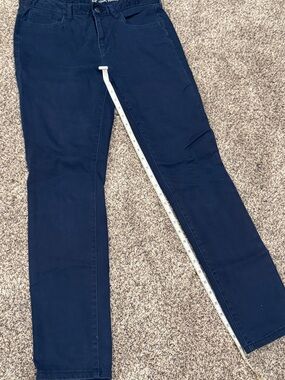 Gap Navy Straight-Leg Pants